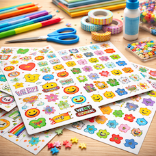 Klistremerker og dekor